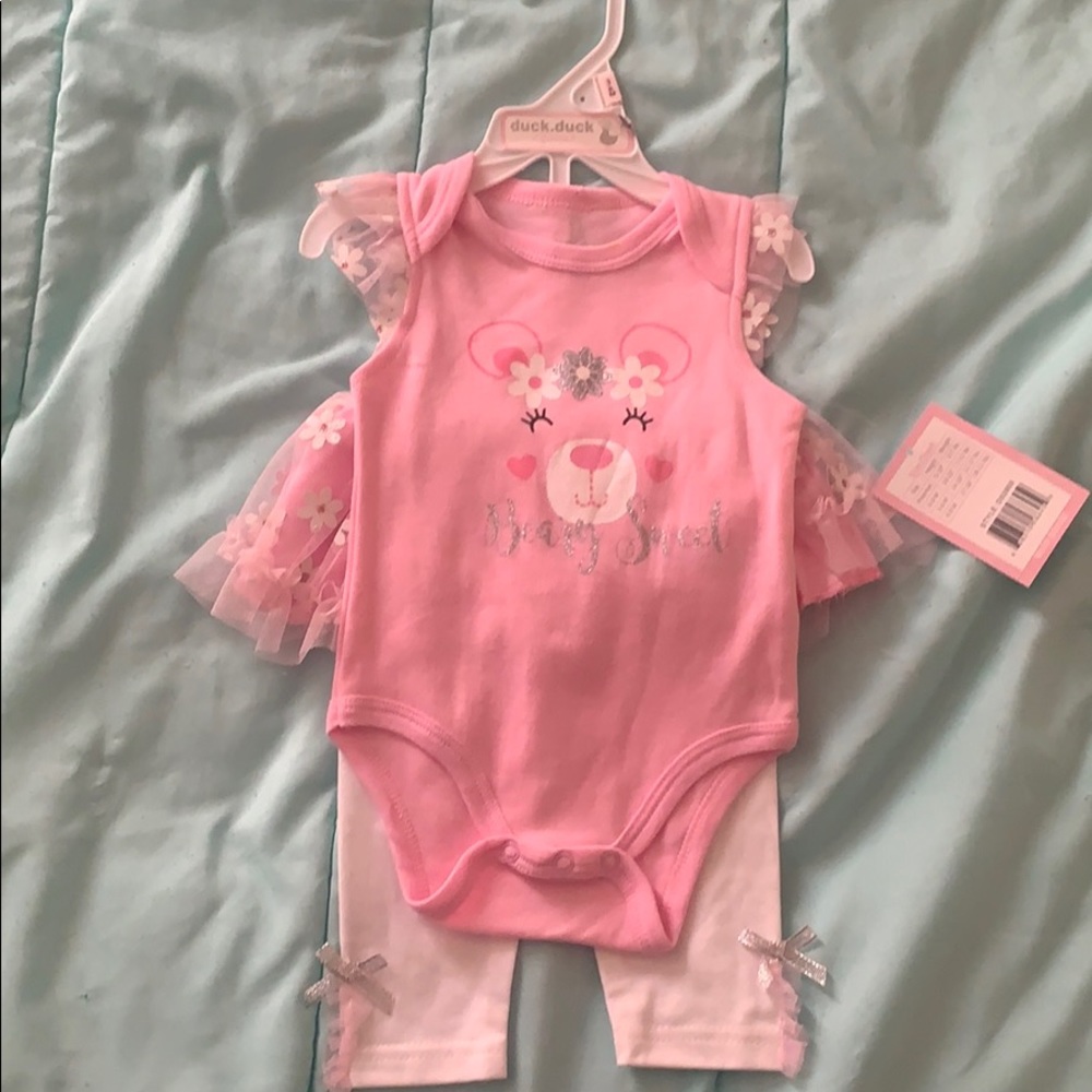 Duck duck goose baby outfit